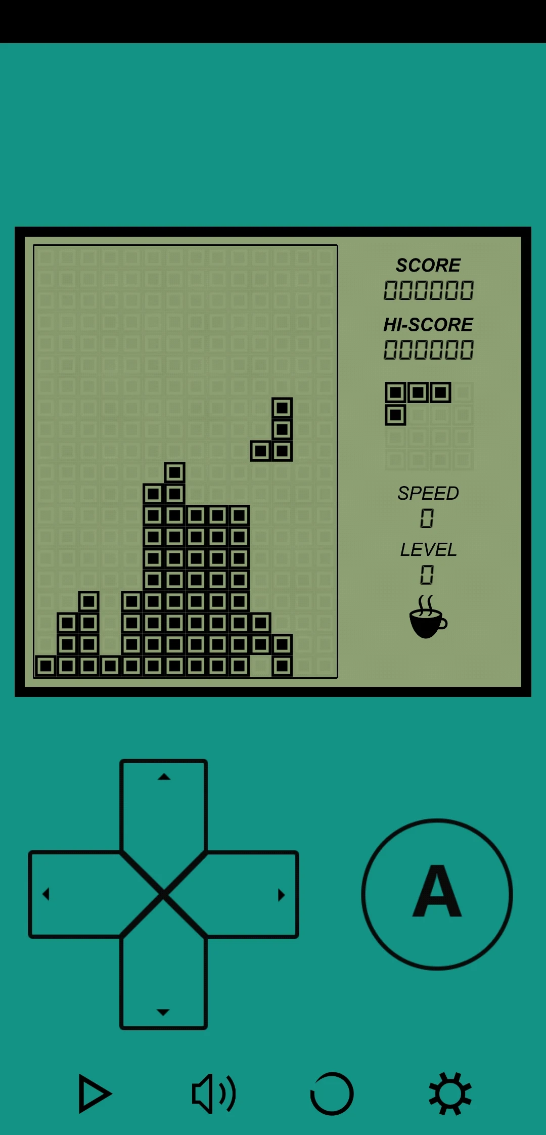 GameBoy 99 in 1 - Brick Game screenshot