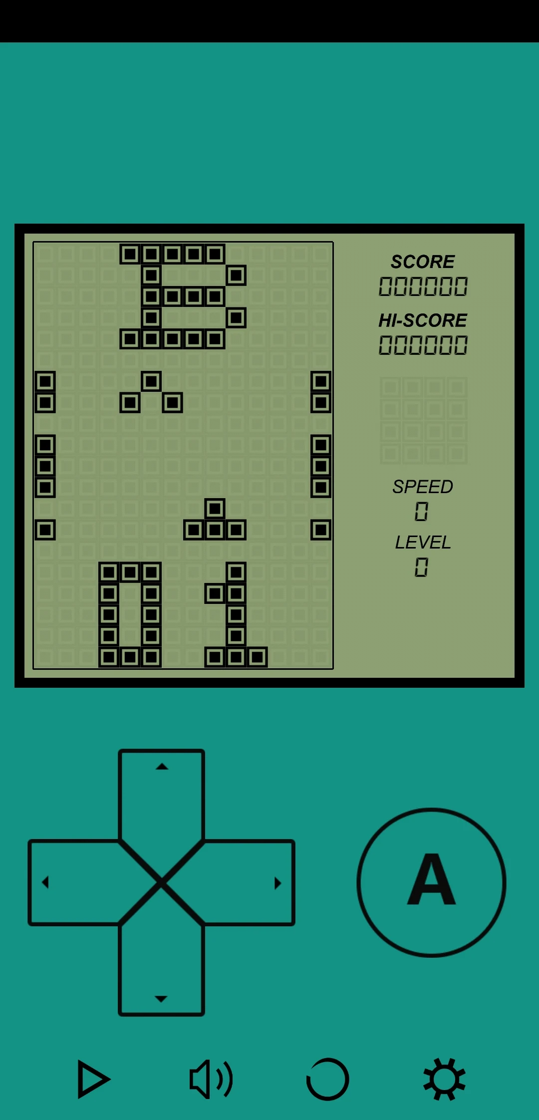 GameBoy 99 in 1 - Brick Game screenshot