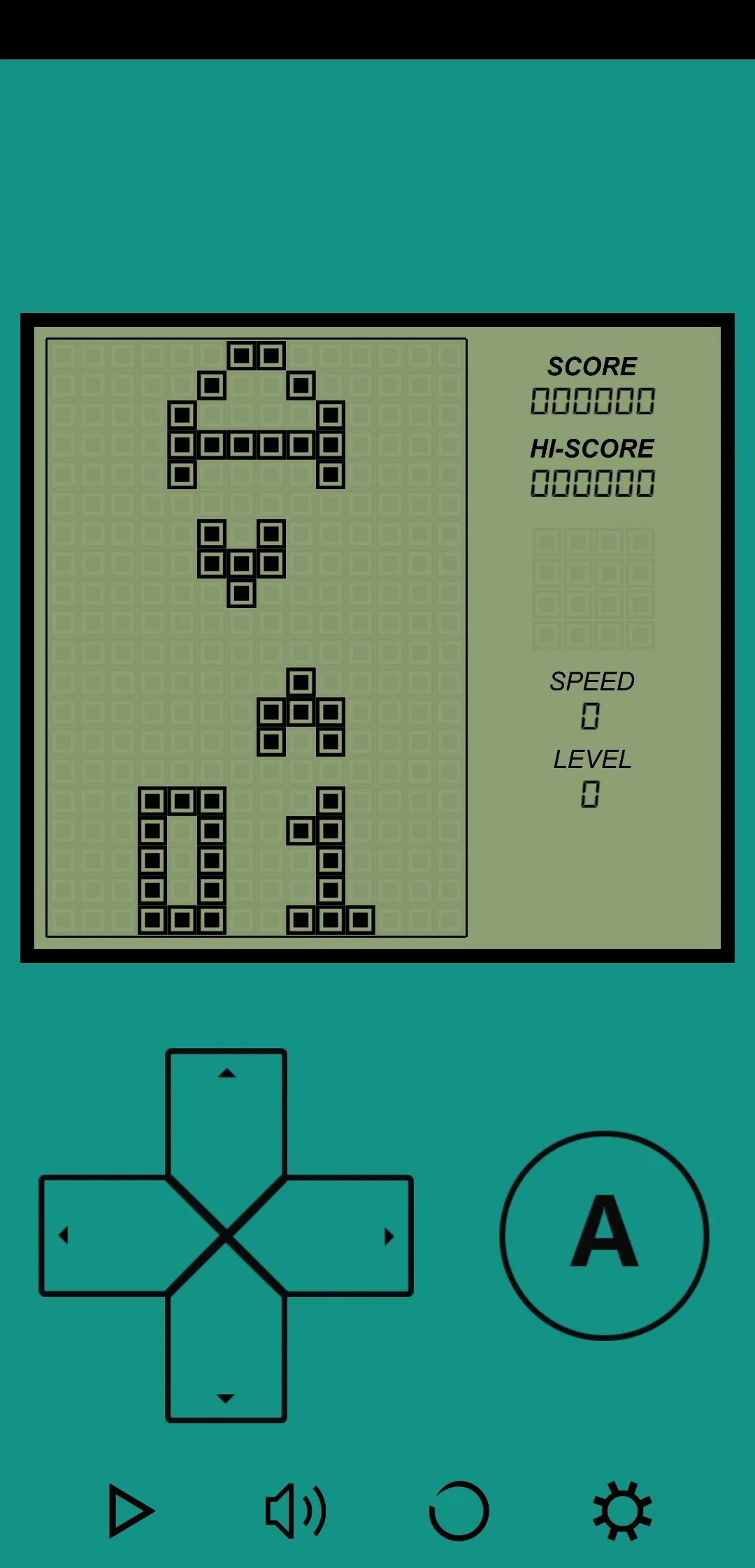 GameBoy 99 in 1 - Brick Game screenshot